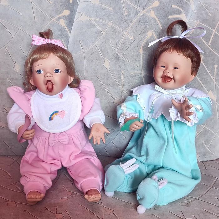 Куклы фарфоровые Ashton Drake galleries  "Feeding myself ", 1992