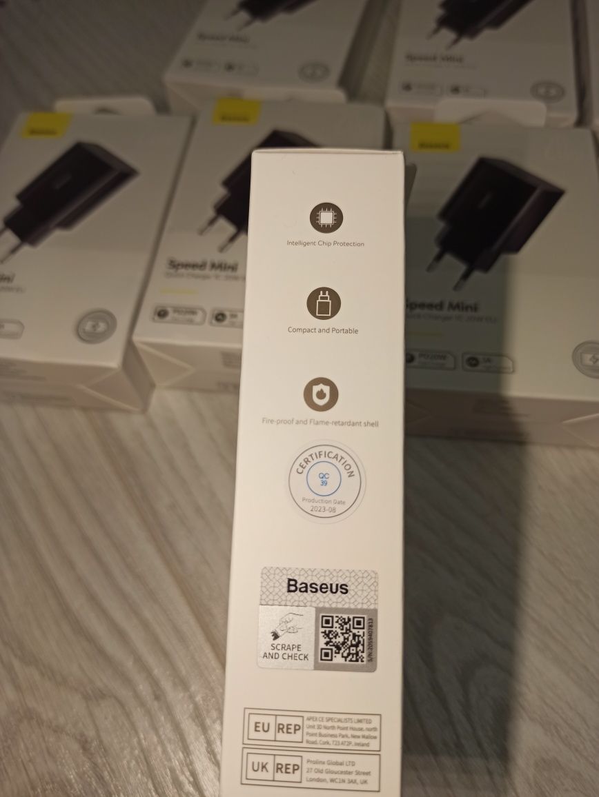 20w USB-C (type-c)  Baseus Speed Mini Quick Charger 1C