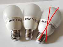 żarówka/Świetlówka energo oszczędna 11W IKEA