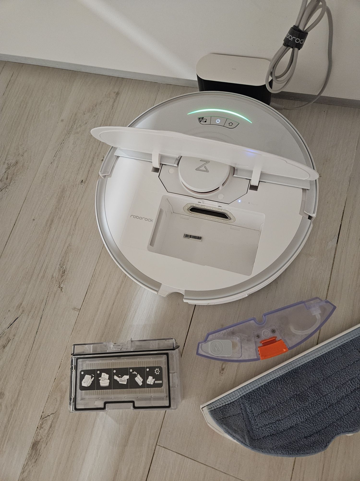 Робот-пилосос Xiaomi Roborock S7 White Білий