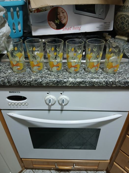 Conjunto de seis copos