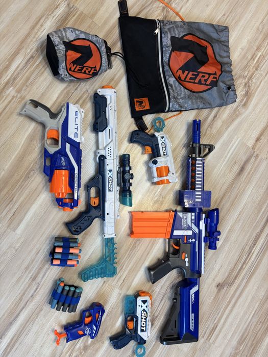 Pistolety nerf i Xshot