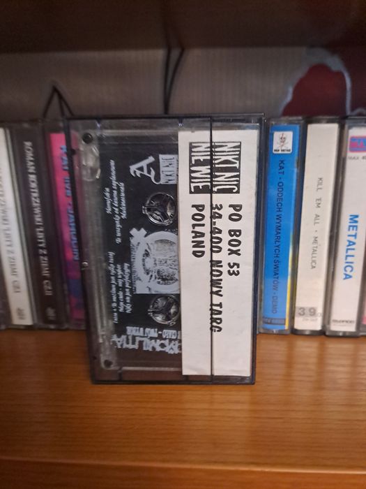 Kaseta Homomilitia punk rock