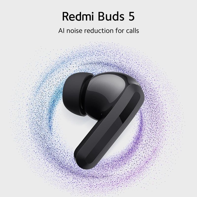 Xiaomi Redmi Buds 5 TWS Black Bluetooth 5.3/ANC 46dB