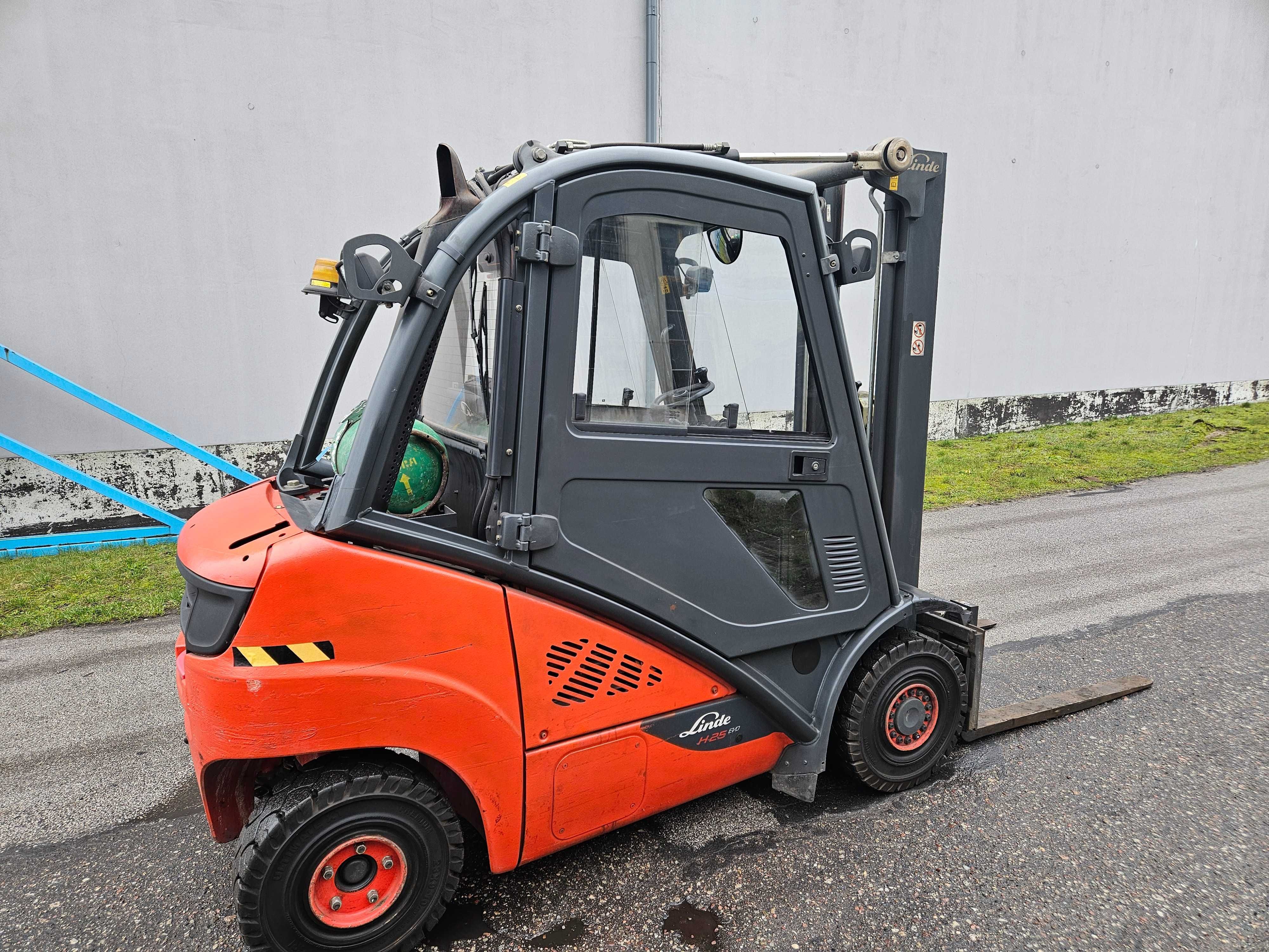 Linde H25T-02 2016r Kabina Stan Perfekcyjny