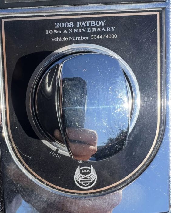 Harley Fat Boy 105 anos 2008