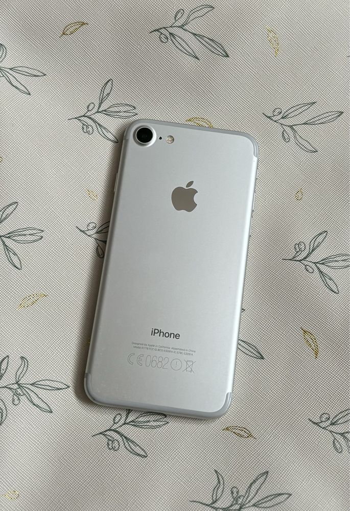 Iphone 7 srebrny 100% sprawny