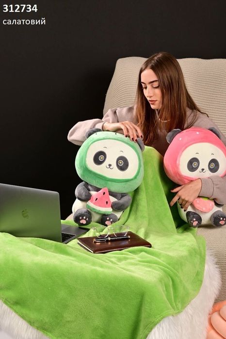 Іграшка +плед "Пандочка"