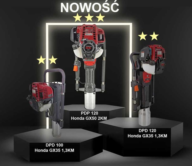 Wynajem KAFAR spalinowy palownica wbijak HONDA GX50 - wypożyczenie