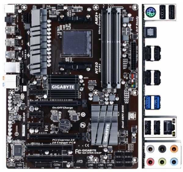 Материнская плата Gigabyte GA-970A-UD3P (sAM3+, AMD 970/AMD SB950)