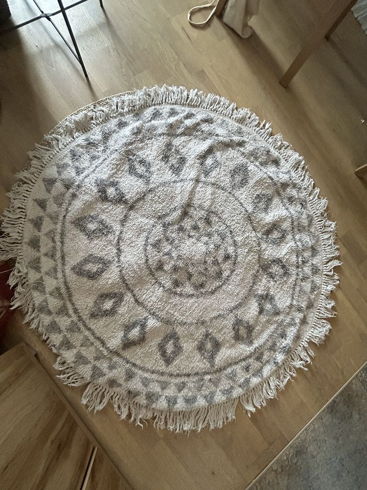 Dywan okragly boho
