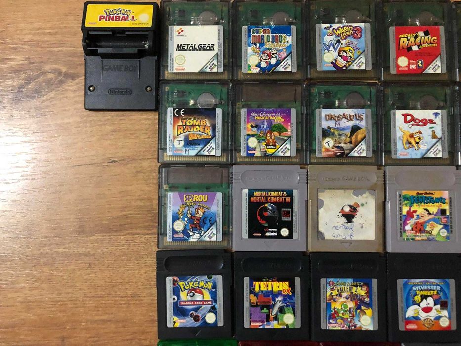 Jogos Gameboy Advance Game Boy Color SP GBA Nintendo