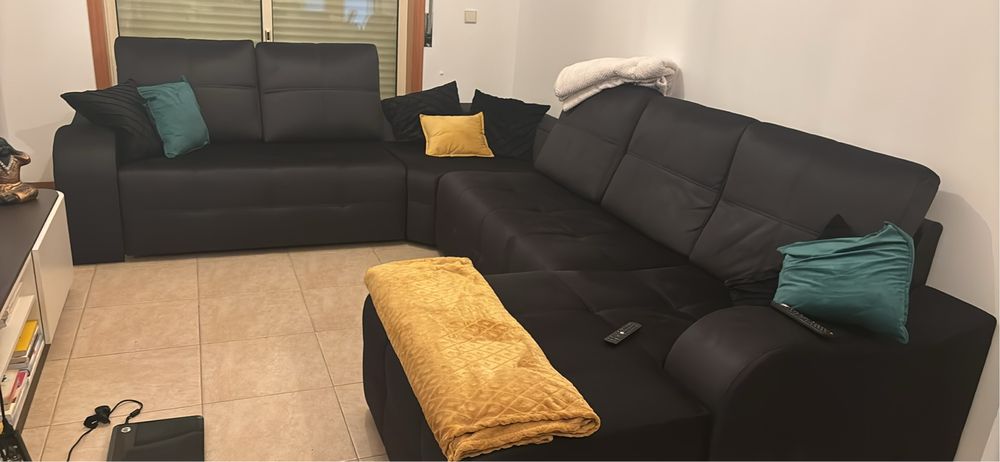 Sofa de canto tipo u