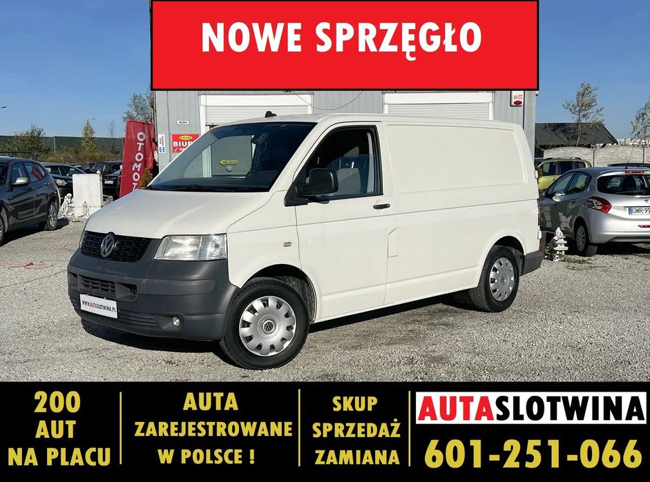 Volkswagen transporter  ZAMIANA, 3 osobowy, Klima, Fajny Stan, T5
