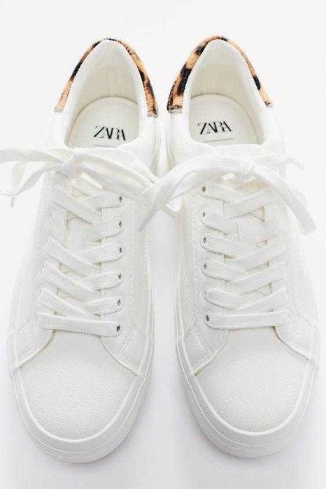 Tenisówki białe ZARA