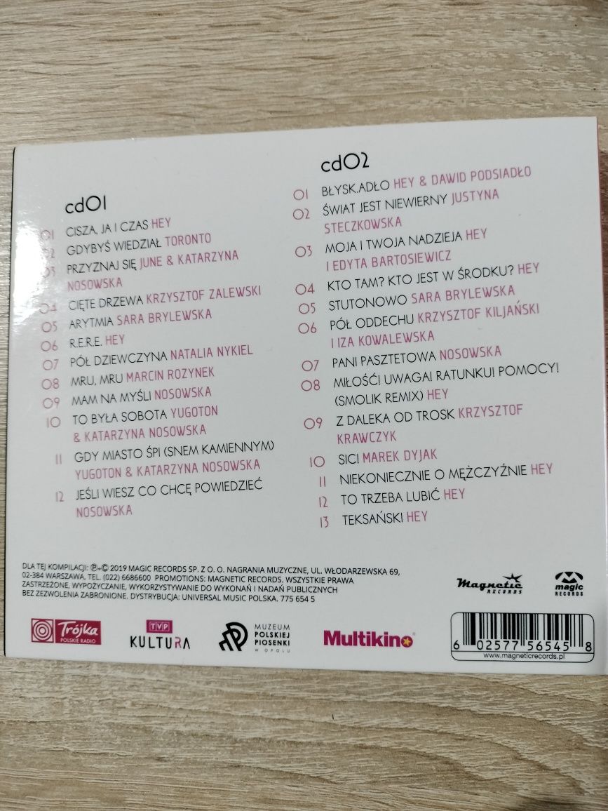 CD. Nosowska " Poeci Polskiej Piosenki" 2 X CD.