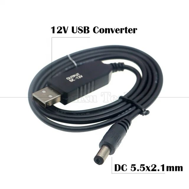 USB-преобразователь для роутера,  камер, с напряжения 5 * 12 и 5 * 9вт