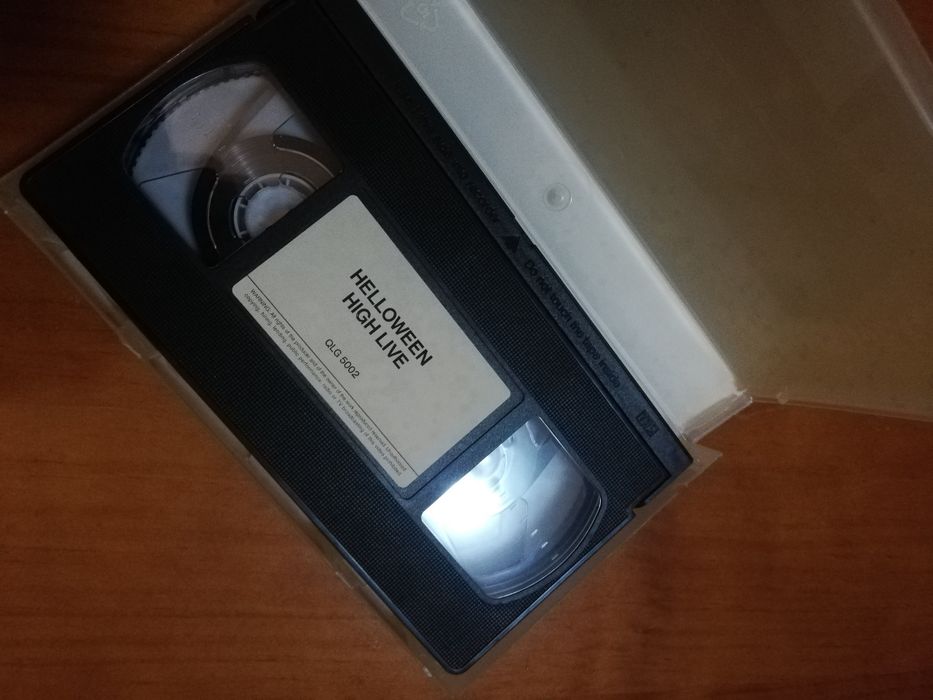 Helloween  High Live VHS como novo