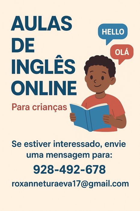 Aulas de inglês online