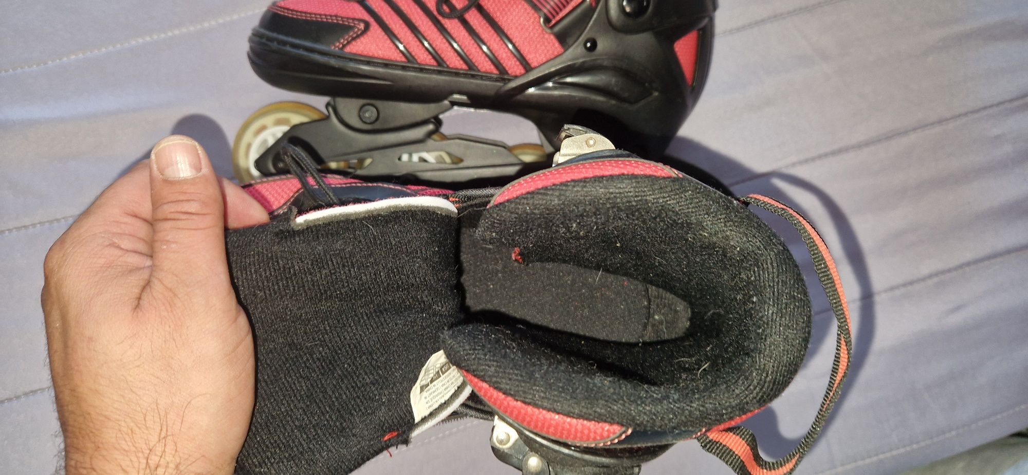 Patins em linha . .