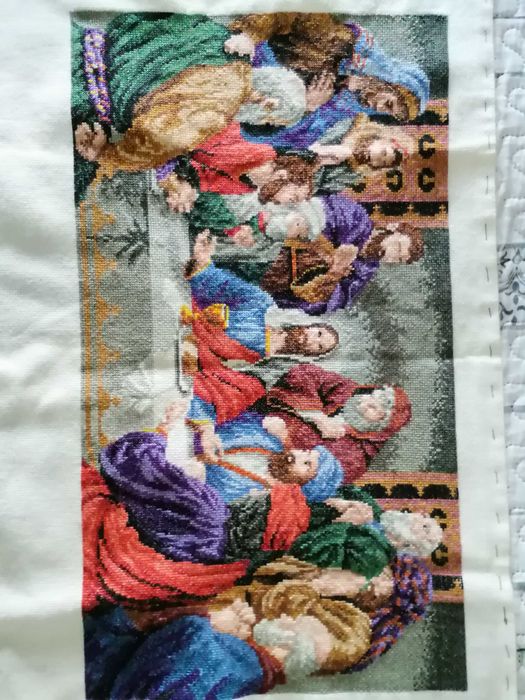 Quadro de cariz religioso, a última ceia