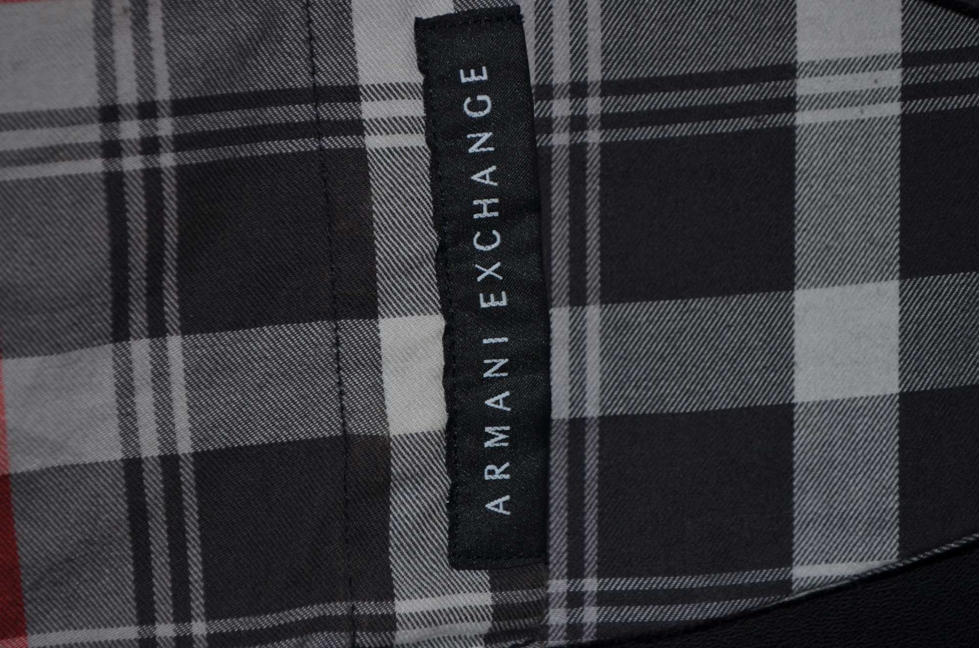 Рубашка Armani Exchange Mens Shirt Plaid Size XS, Сорочка
