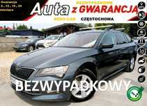 Skoda Superb 1.6TDi*120PS*OPŁACONY*Bezwypadkowy Klimatronik Serwis*GWARANCJA24M