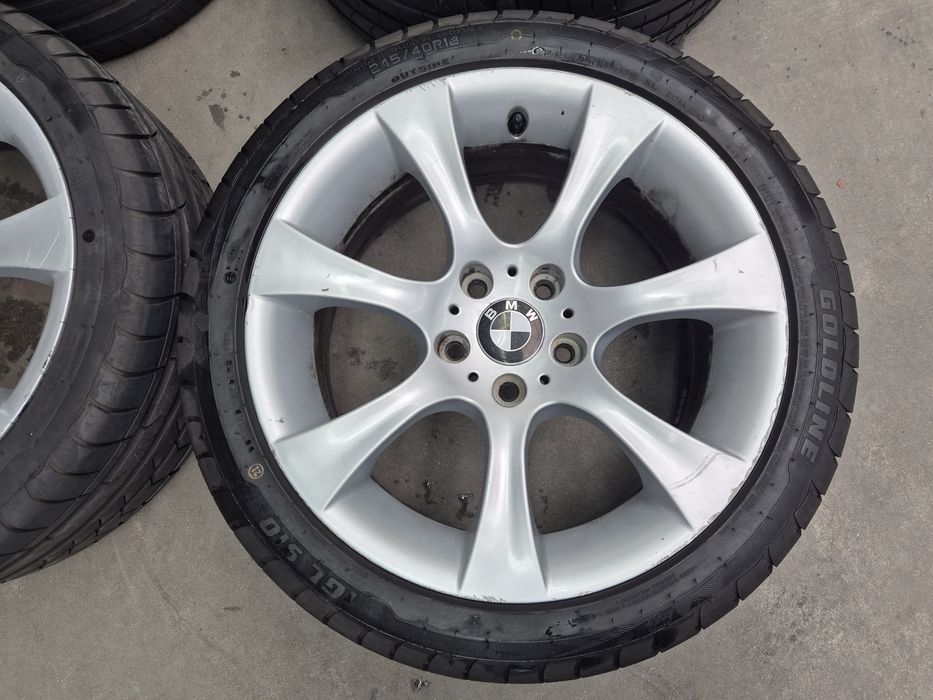 BMW BBS felgi 18" z oponami lato 6mm 5x120 8J ET20 OEM
