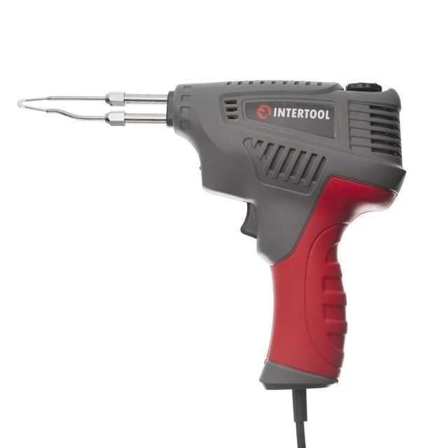 Паяльник импульсный 200 В, 3-режима, INTERTOOL RT-2003