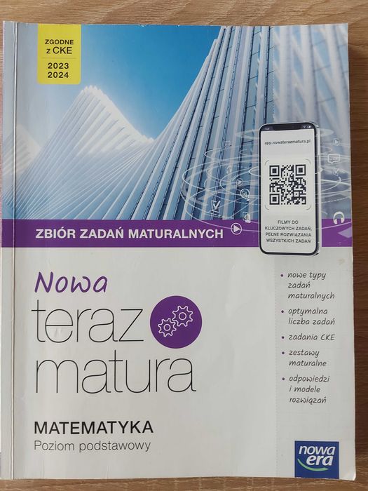 Teraz matura. Matematyka. Zbiór zadań maturalnych. Poziom podstawowy