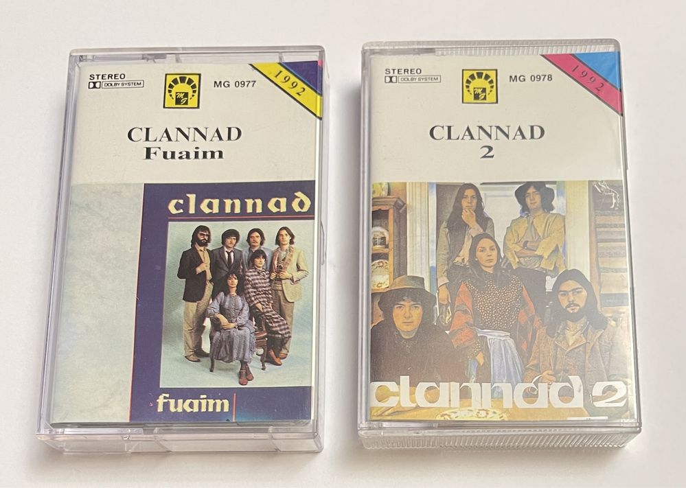 Clannad kaseta magnetofonowa audio MG 2 szt.