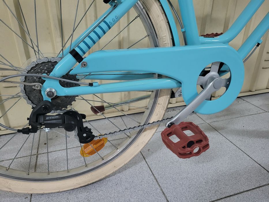 Bicicleta menina btwin elops 500