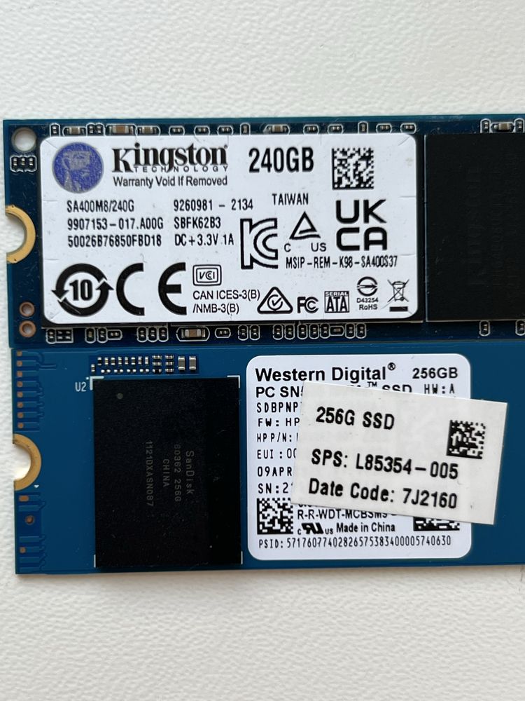 SSD M2 Nvme 256gb Western Digital