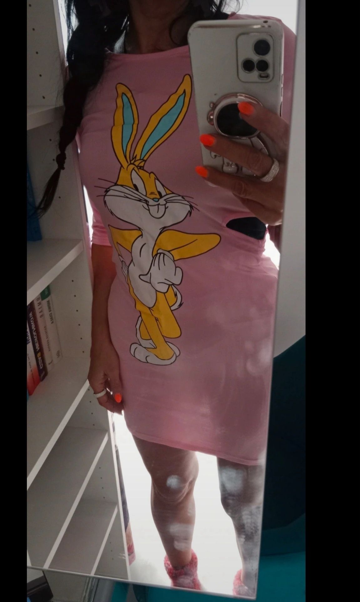 Sukienka króliczek lycra seksowna wycięcia