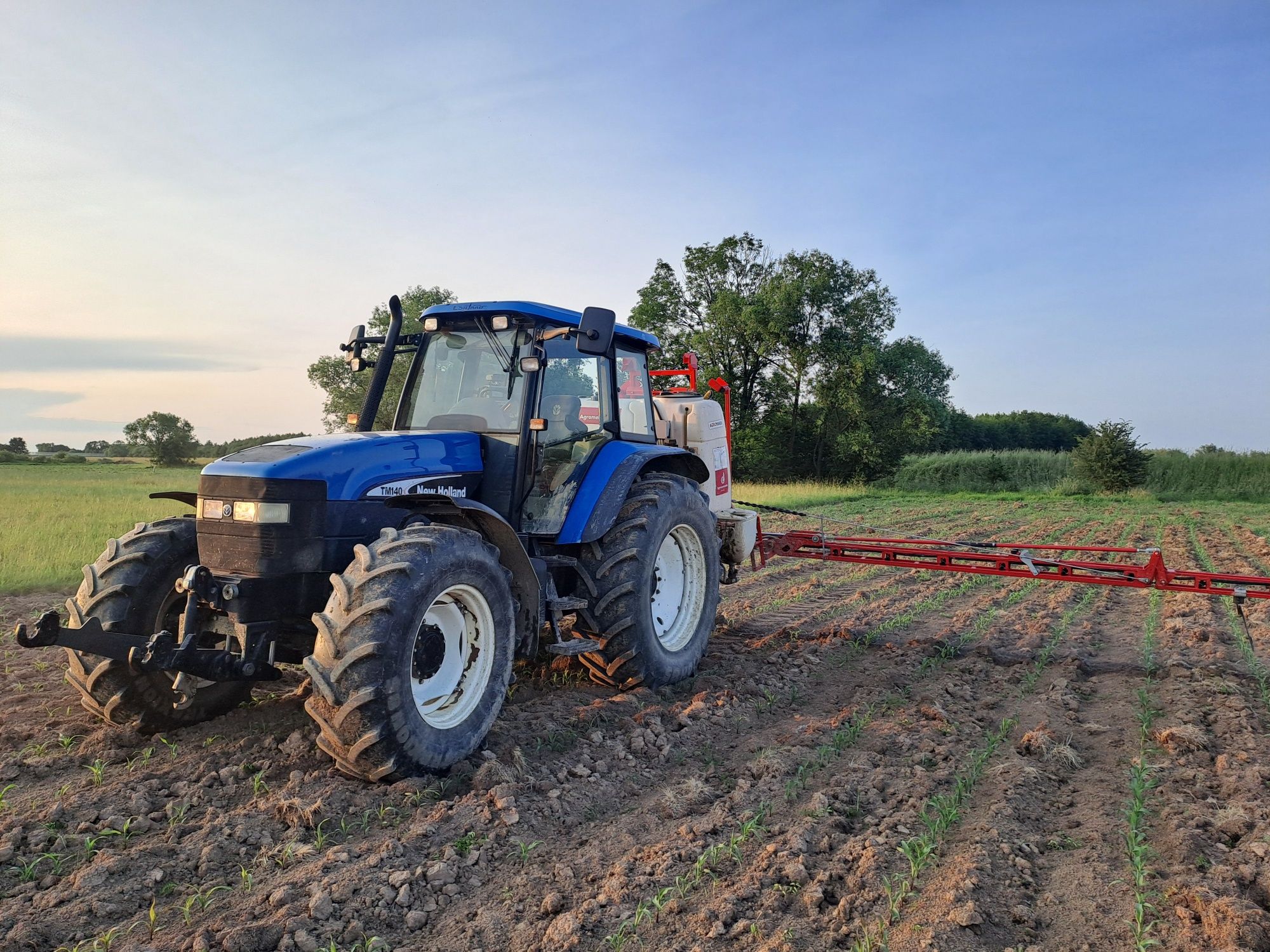 New holland tm 140 Ciagnik od Rolnika!