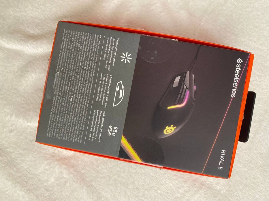 Миша комп'ютерна SteelSeries Rival 5 USB Black