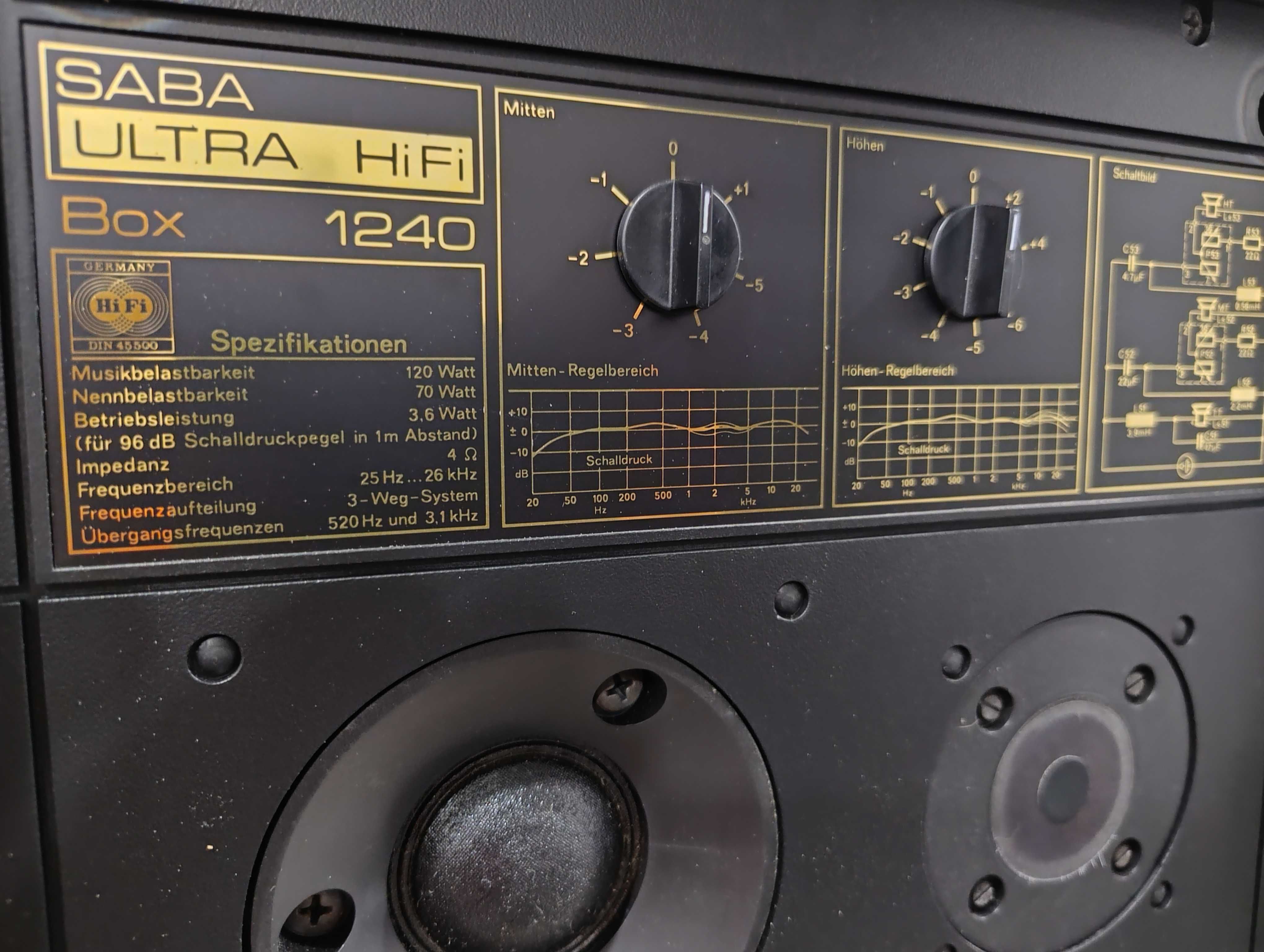 Saba Ultra HiFi box справжній вінтаж
