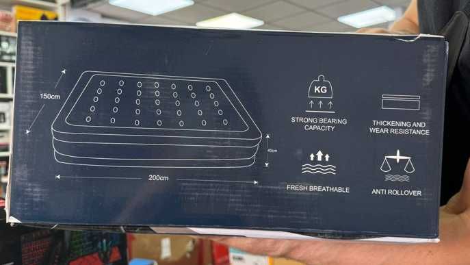 матрас само надувной  кровать ліжко 200 × 150 × 40 матрац акум подушки