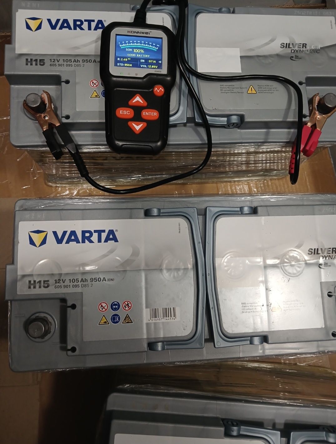 Аккумулятор  Varta AGM H15 105Ah