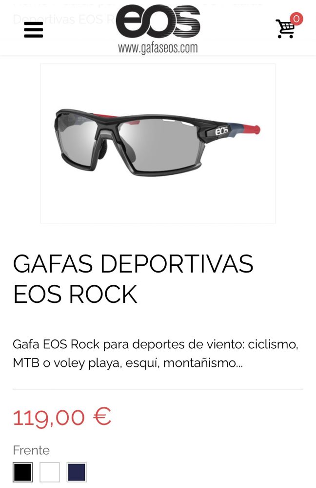 Oculos desportivos EOS padel voley  esqui ciclismo