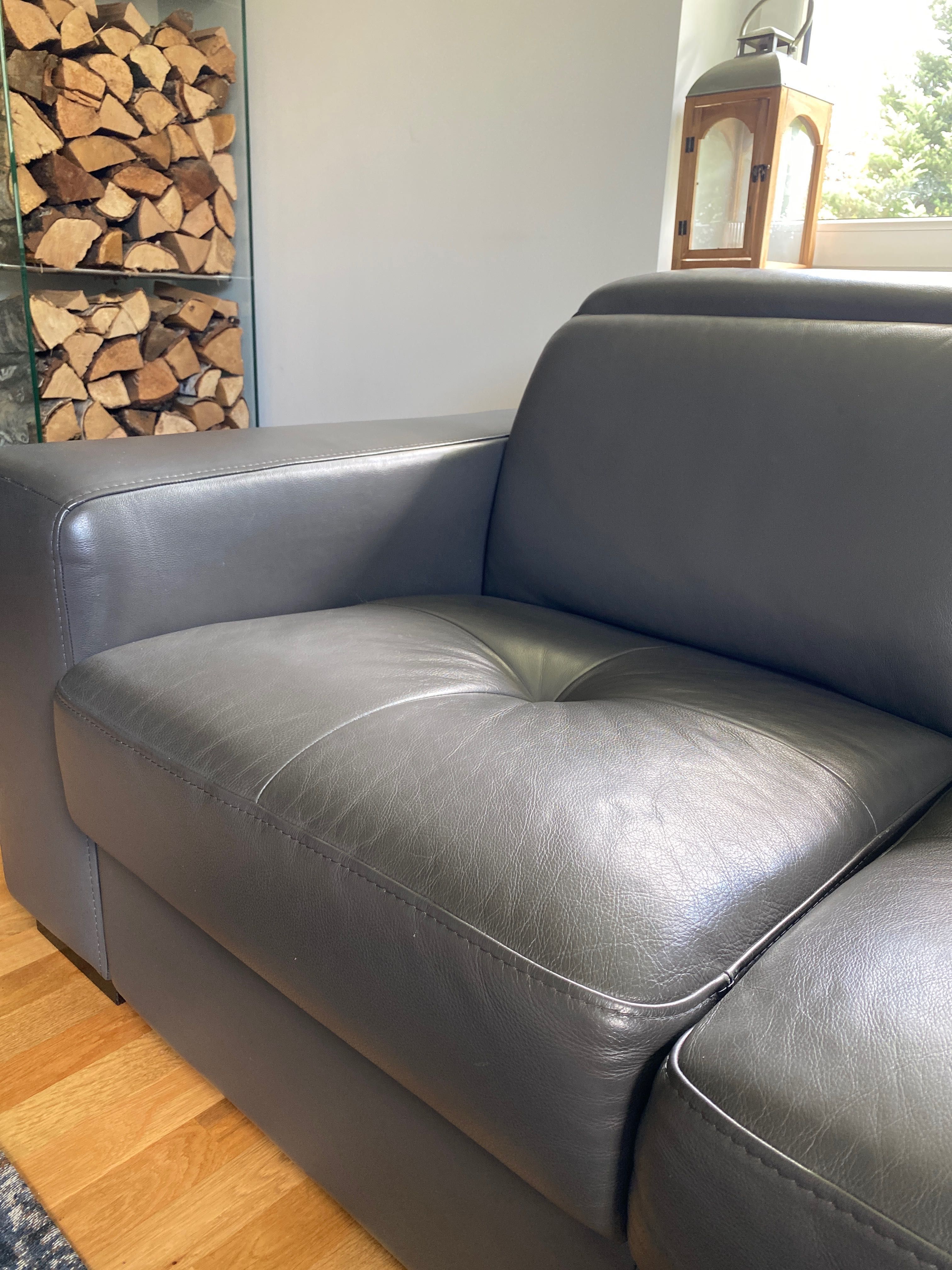 Sofa ze skóry firmy Wanat
