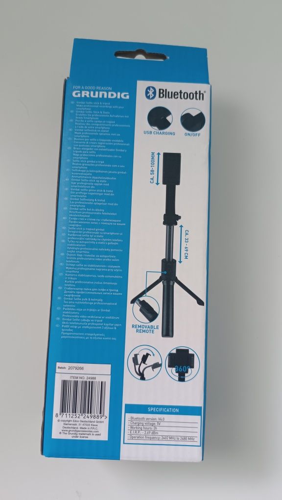 Nowy gimbal/ statyw Grundig