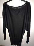 Czarny sweter oversize S/M