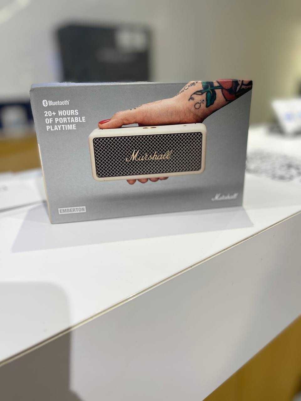 Marshall Portable Speaker Emberton •iPeople •Гарантія •Розтермінування