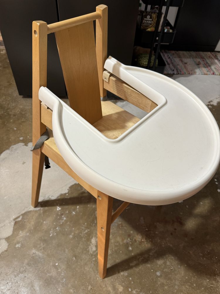 Cadeira Madeira Bebe Ikea BLÅMES