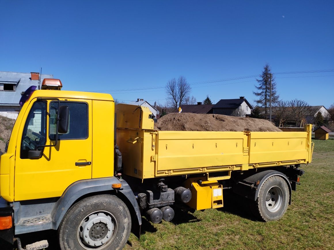 Sprzedaż i transport Czarna ziemia, piasek, kruszywa