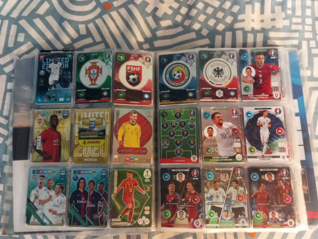 Karty piłkarskie Euro 2016 + Specjalne