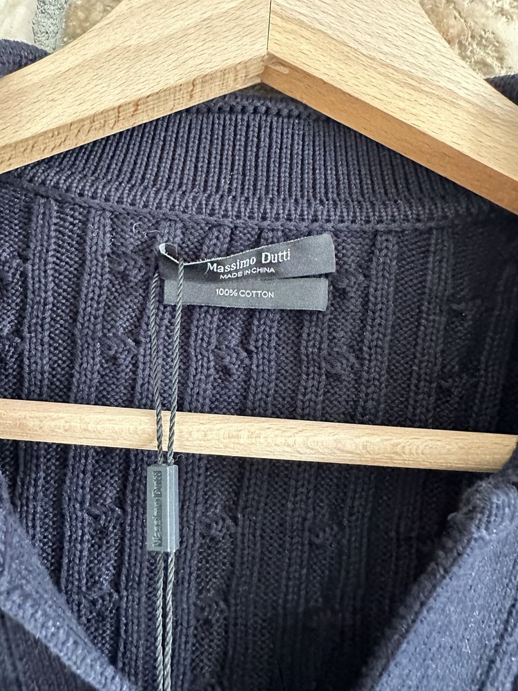 Bawelniany sweter massimo dutti rozmiar M