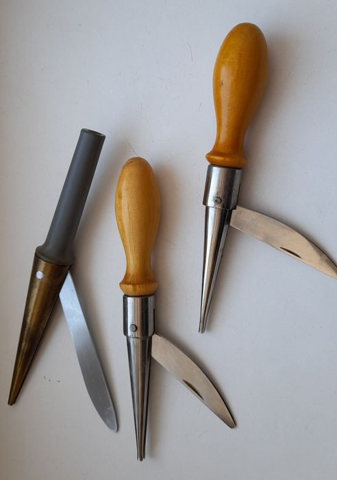 Нож для заточки трубчатых сверл из СССР.