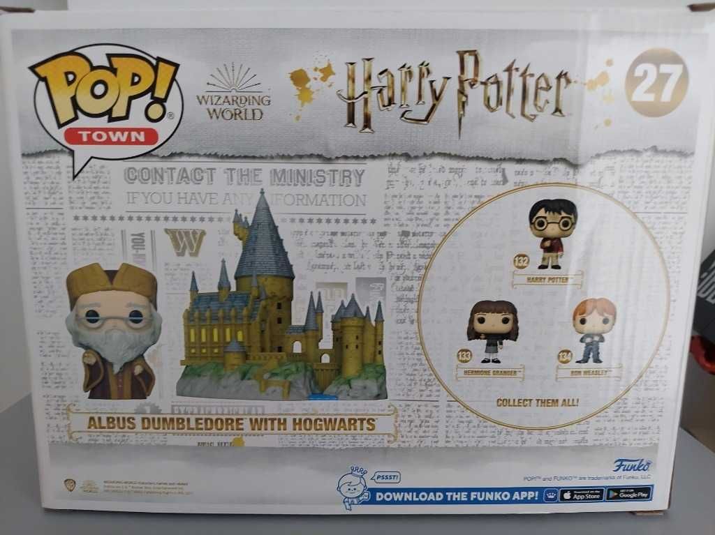 Figurka funko pop town ALBUS DUMBLEDORE WITH HOGWARTS 27